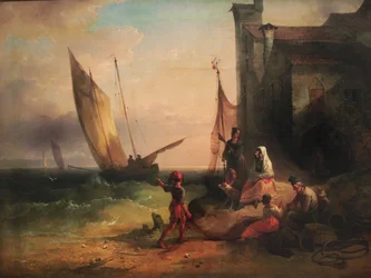 Fischerfamilie aus Chioggia